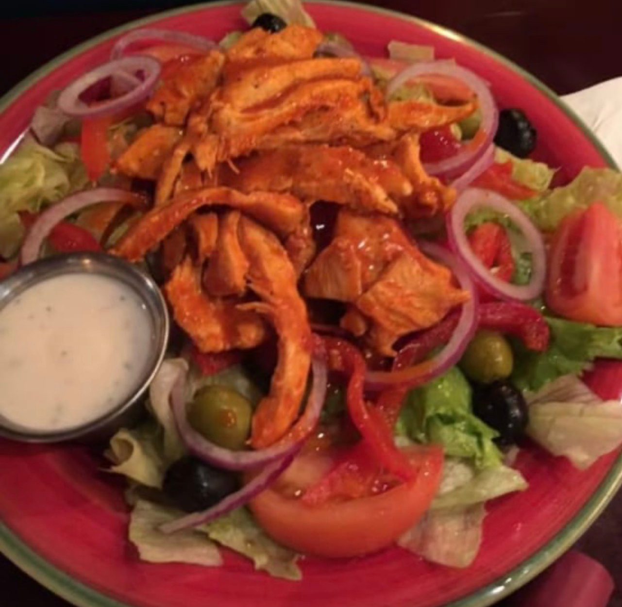 Buffalo Chicken Salad.