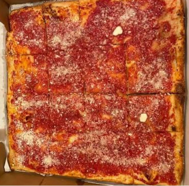Sicilian Grandma Pizza.