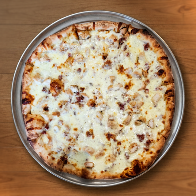 Chicken Bacon Ranch Pizza.